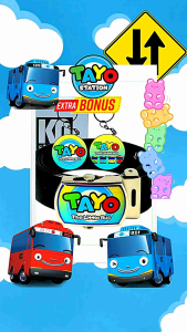 Sabuk/Ikat pinggang anak TK SD Tayo 01 bahan berkualitas.Trendi dan kekinian untuk fashion.