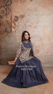 Jaipur Cotton Top Skirt Dupatta Set 3 Piece Set for Women Beautiful Collections