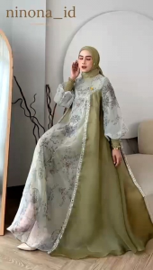 Lona Set 2 in 1 Adem Nyaman Wanita Muslim Remaja Dewasa