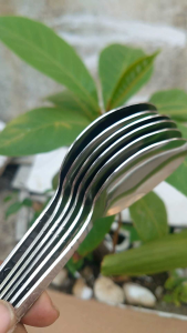 SENDOK MAKAN TEBAL STENLIS/SENDOK TEBAL SETENLIS MURAH/SENDOK KOMODO ANTI KARAT