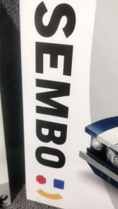 Mainan Anak Sembo Block Famous Car Brick Toys DIY Mobil Bongkar Pasang