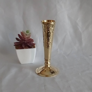 Tempat Dupa Tancap Hio Model Vas Motif Ukuran 12cm