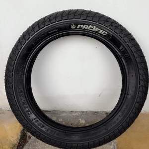 Ban luar pacific sepeda anak push bike ukuran 12 x 2.125 motif panah halus