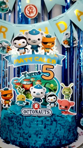 Octonauts Cake Topper (High-quality Personalize Ready-to-use)