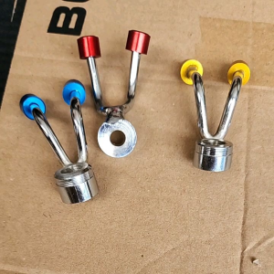 Gantungan Cabang Y Crome Ujung Warna Universal Semua Motor