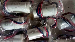 Kapasitor Mesin Cuci SHARP 11+3 uF Capasitor Mesin Cuci SHARP