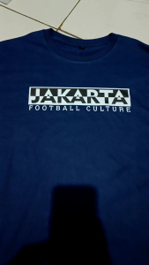 T-SHIRT JAKARTA FOOTBALL CULTURE KOTAK ( SABLON DTF )