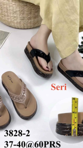 Sandal Jepit Dewasa | Sandal Jelly Rantai Dewasa | Sandal Jepit Karet Empuk 3828-2