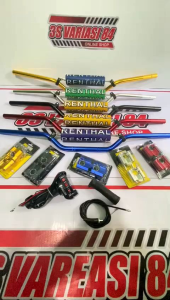 paket hemat stang Rhenthal cnc import+busa stang+stabilizer stang+gas spontan 3tombol besi import