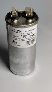 Mallory 35uf 370v capacitor for water pump