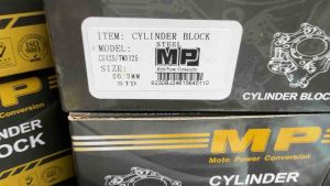 MP CYLINDER BLOCK STEEL FOR CG 125/ TMX 125 56.5mm STD