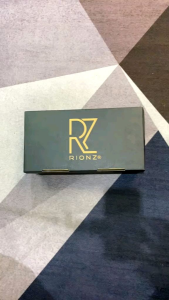 Rionz - Gigs Black - Sepatu Formal Pria Pantofel Hitam Kerja Kantor