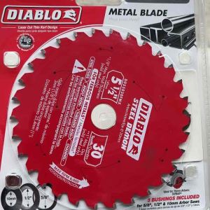 Diablo 5-1/2 in. x 30-Teeth Metal Cutting Saw Blade with Bushings