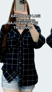 Atasan Wanita Premium|Kemeja Flannel