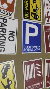 NO PARKING SMOKING ENTRY HELMET FOOD PETS HAND PHONE POOP PEE MOTORCYCLE RECYCLE FIRE HOSE RESERVED VISITOR CUSTOMER EXTINGUISHERS CLAMPING ZONE FIRE HANDICAP INSTRUCTION 11X15CM 15X18CM 18X24CM WE ACCEPT CUSTOM MAKE ORDER