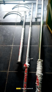 Tiang Lampu Outdoor Stainless Tinggi 1 Meter