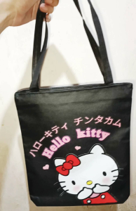 Tote Bag Korea Wanita Karakter Full Print