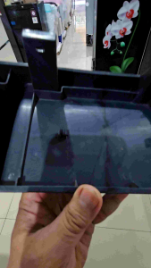 TAMPUNGAN AIR BUANGAN KULKAS/SHOWCASE POLYTRON KODE DN37F916 UKURAN 30x15x10CM