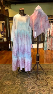 Camila Set Dress + Jilbab by Dian Pelangi: Setelan Busana Muslim Mewah