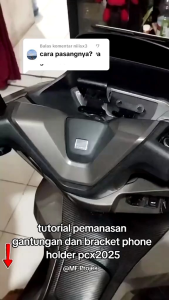 Holder Hp Breket Hanger Pcx 160 2025 Abs Cbs Roadsyn