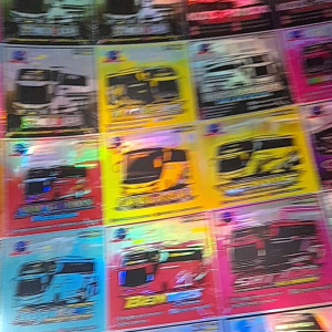 STIKER BUS BASURI TUNGGAL JAYA KOTAK BAHAN ORIGINAL ANTI AIR / BUS BASURI ORIGINAL