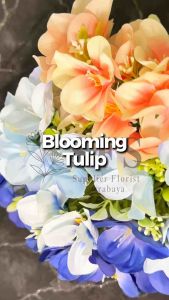 [BLOOMING TULIP KECIL X5] TOTAL 15 KEPALA TULIP MEKAR ARTIFICIAL FLOWER BUNGA PALSU LILY TULIP ORCHID HYDRANGEA KAMBOJA BUNGA HIAS VAS MEJA RUANG TAMU HOME DECORATION FILLER BUNGA TANGAN BOUQUET BUKET WISUDA TABLE DECORATION DEKORASI MEJA WEDDING