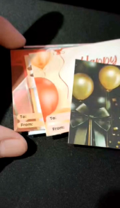 50pcs BIRTHDAY TAGS ON HAND (10 different designs)