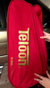 TELOON Tennis Bag 6 Rackets: Portable Gear for Serious Players