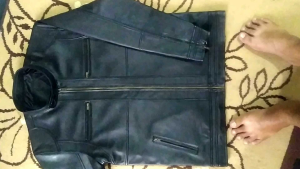 Jaket kulit Pria Model Kasual Domba super garut