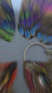 (Harga per 2 pcs) Gantungan Kunci Layangan Celepuk BALI (BURUNG HANTU) Uk 6-+Cm (Ring Besi Bulat Gepeng) #HargaGrosir #BarangReady