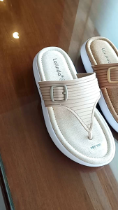 Lolinda Sandal Wanita Corean Casual Elegan Jepit Flip Flop Nyaman Enteng Anti Slip DRS898