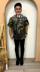 OBRAL KEMEJA BATIK LENGAN PENDEK TERMURAH