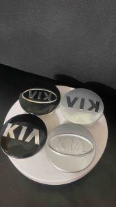 Logo chụp mâm ốp lazang bánh xe Kia Morning Picanto Cerato Rio Carens Sorento Sedona Rondo K3- Đường kính: 58mm