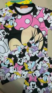 (18-21kg) đồ đẹp giá rẻ bộ ngố quần lửng thun lạnh 3D cho bé gái (093)