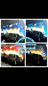 List poni rumbai kaca depan Truk Hino Fuso / Lis kaca depan mobil