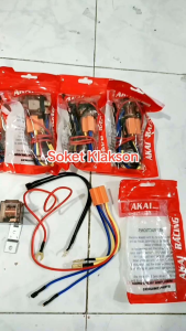 Paket Kabel Riley Klakson Soket Relay Klakson + Riley & Sekring 12 Volt Universal Klakson Keong Dan Disc - Pjm BD Store