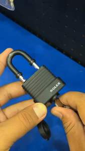 [100% ORIGINAL] Solex Laminated Steel LM50WP Weather Resistant Padlock 50mm