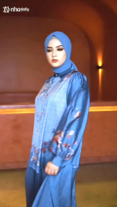 GAMIS TERBARU SYARI SYARI TRENDI BRANDED PRODUK PREMIUM FASHION MODERN MEWAH ELEGAN BAJU DRESS ETNIK MUSLIM BATIK ETNIK SETELAN STEVIA