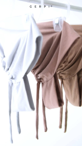 GERPI Anak Tudung Berdagu Tali Soft Cotton Lycra | Inner Tudung Berdagu | Scarf Berdagu | Inner Dagu | Serkup Dagu