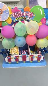 Mr Toys DIY Mini Balloon Pop Shop Toys Children Arts and Craft Activity Darts Educational Toy