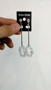 Weloveit Anting Tusuk Wanita Kekinian Ala Korea Model Kristal Terbaru 222