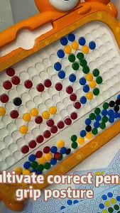 Kids Magnetic Drawing Board Pen Crab Toys Educational Letters Words Learning