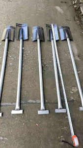 Cây Len đào đất xúc đất trồng cây lưỡi siêu bén ( Hàng Xịn Thép Dầy - Dài 1m2 )