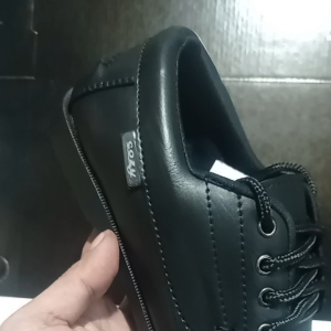Sepatu Formal Pantofel Pria Oxford Casual Hitam Kulit Sintetis Kerja Kantor Kuliah Guru Dinas
