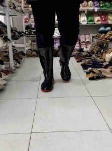 Bowling รองเท้าบูทกันน้ำ