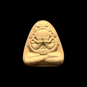 พระปิดตายันต์ยุ่ง หลังยันต์ หลวงปู่เหมือน วัดกำแพง  เนื้อผง สวยมาก #4042