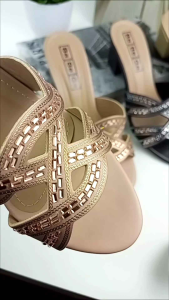 Sendal Wanita Pesta | Sandal Kondangan Hak 5Cm Size 36-42 | Lababega 019