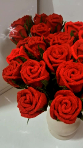 กุหลาบไหมพรม