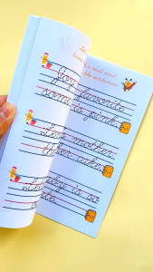 Lets Trace Cursive Workbook Personalized Name Alphabet Numbers Sentence 65 PAGES A5 size FREE 1 PENCIL FAST SHIPPING