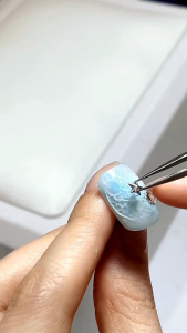 Khay phụ kiện kim loại sò ốc trang trí móng tay nail đi biển mùa hè